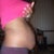 right side view of my stomach before my tummy tuck