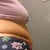 my tummy side view