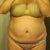 Front view before- size 16/18 jeans