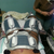 marta about to put the lymphatic machine on me. it relieves the swelling and it so relaxing