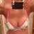 36c cup non padded bra. I have some side boob but I love my new boobies. I just put it on for the pic. Still wearing bra Robles gave me. Going to Victoria secret soon!