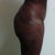This side view doesn't look like I have a butt at all. I see the difference in volume compared to the before, but you can see the indentation at the top of my butt on the side below my waist.