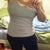 Clothed, 3 weeks post op, glad to see that they are still "big" !