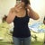 Clothed again--much more in proportion with my body!  So happy :)