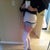 from the right side...i don't know if you can see but there is a hole that is bleeding on my upper leg...I don't know what that would be from, he must have done some lipo? any ideas?