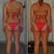 You can see a slight difference in my waistline due to the lipo but as you can also see my body/butt shape is exactly the same except I'm 20lbs heavier in the after photo. 
I never posted any photos before because I was embarassed but now I want to share so other people can see what might happen.