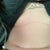 Sitting down. At 133 lbs, I shouldn't have a stomach that looks like this...