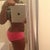 Compare: same boy shorts as in my "day before surgery" photo, just pink instead of green. C any difference?