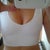 This is a non padded sports bra--real tight and is great to keep my nipples up and out. Bought it today --no padding but good for my nipples!!
