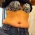 My designer jeans meant to uplift the butt, also brings up my dreaded "MUFFIN TOP!"