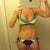 New bikini! Just need to run in another two weeks to burn the thighs. LOL!
