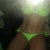 Bright Lime bikini..wow who would have ever thought?!