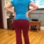 A glimpse of how my butt looks in regular clothes. I like that it looks perky.