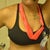 This is the elastic band that I used around my neck...with my drain clipped to it. You can use whatever works for you! :) By the way this is 8 days post opt...SWELL HELL BABY!