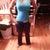 new gym clothes hubby takes awful pics got me looking like a line backer