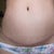 My happy face still there, decided  not put anything on it and just let nature do its job..eventually it will fade, it doesn't bother me at all and not planning to spend a dime on those scar treatments...btw I don't like the way it looks now I guess swelling is still making its presence my belly looks like a water balloon...at least I have not gained any weight, I started 145 preop and now I'm 132 and still holding on that number, I just need to start my work outs and I will be good but to start is the hardest part...will see...
