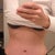 My size 25 Miss Me jeans...still just a little pudge on the sides, but this is the first time they have buttoned since surgery