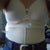 6 weeks post op...jeans, belt, CG, new bra...really shows how short-waisted I am!
