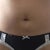 2 months post procedure.  (Wearing same underwear so you can see difference in before vs. after.)  May not be noticeable due to the lighting, but the fat around my belly button is more on one side than the other.