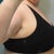 Side view of genie bra.  Not looking so huge from this view.
