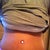 2 weeks post op...cotton ball in my belly button because it feels weird without it.