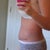 Three week PO side view. Just a little puffy.