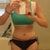 First time trying on a bathing suit. This is my favorite that I usually wear with a tankini top. Looks like I'll still be wearing the tankinis. I had initially thought my scar was much lower, guess I was wrong.