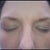 Front view, Week 0 (notice how sparse my right lashes look in comparison to the left!!? Stupid, clumsey me!)