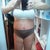 Day 8 Front.  Thighs are majorly swollen from the water retention! I do see a waist!!