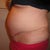 8 weeks - this is when I went to the PS, I thought something was wrong.  He said I was distended.