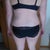 Not a lot of back fat going on but a little around the hips.