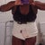 Here is a front view 3 days post op. It was hard for me to stand long unassisted, so I know it is not very clear. However, you can see my improved boobies!