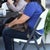 Look @ how I looked before my surgery.  Gross. I always used my purse to cover my stomach.