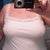 Tank top, no bra YAY!