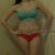 New size large bralette. I'm very very bloated, please excuse!