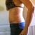 8 weeks Still very swollen, taken after 45min. workout.