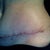 This side has a dog ear....hard to see in the pic but it's there!