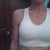 7 weeks. I wear sport bra to work out but sleep without it.