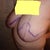 excuse the tattoo covering! at least you can see what they looked like before.