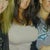 BEFORE: Beige shirt, HUGE boobies...that's me.