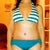 5 weeks PO, either still slightly swollen or in need of a little self control...no biggie;)
