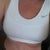 Seated.  I am so used to having my gut spill over and this is wonderful!  It looks like my BB is crooked, but it's not.  It's just my wonderful iPhone photography skills.