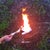 here I am burning one of my padded bras!! lol wont be needing them anymore.