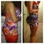This is me before and after and I thought I was looking good before wow I am so excited about my new body (no garment)