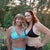 Me and my friend Char, who is also a patient of Christas.  We don't hesitate to wear bikinis anymore.