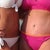 my 16 year old on the left and me on the right. Can you see the white ring around my BB? haha, mae sure i zinc-ed up good!