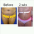 beginning of week 2. had maxi pads around waist and in bra. it burns sooo bad