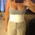 I'm adding this photo, because I always wished someone would post a photo of how they wore their binder, and how it looked.   I have a full garment on for my lipo, it goes from under my boobs, to below my knees.  I have a soft cotton cami on under that.  I have my binder around my waist.  I don't worry about a bra, being I have the cami on.  The pants were to small before surgery, and now they fit over all this garb..  I think I look thick, but no one else to notice I am wearing so much under my clothes.
