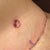 Close up of belly button. Does that look normal? It looks huge...