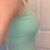 Day 11: Old green tank top that is now filling in nicely on top with no need of a padded bra...booyah!